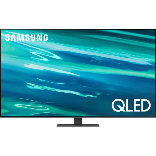 Televizor Samsung QE50Q80AATXXH, 125 cm, Smart, 4K Ultra HD, QLED, Clasa G