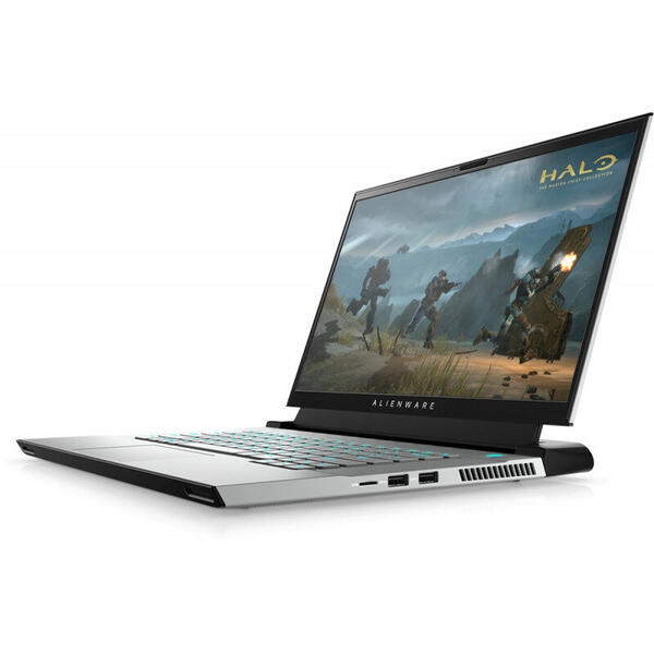 Laptop Dell Alienware M15 R4, Gaming, 15.6inch, Full HD 300Hz, Procesor Intel Core i7-10870H, 32GB DDR4, 512GB SSD, GeForce RTX 3070 8GB, Win 10 Pro, Lunar Light