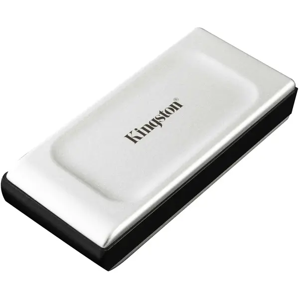 SSD Kingston XS2000, 500GB, USB 3.2, Argintiu