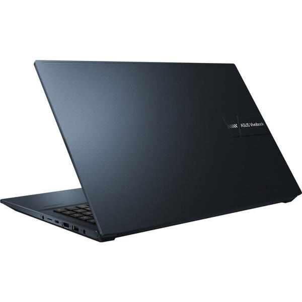 Laptop Asus Vivobook Pro 15 OLED K3500PA-L1042,  15.6inch,  Full HD,Procesor Intel Core i5-11300H pana la 4.4GHz, 8GB, SSD 512GB, Intel Iris Xe, Free Dos, Quiet Blue