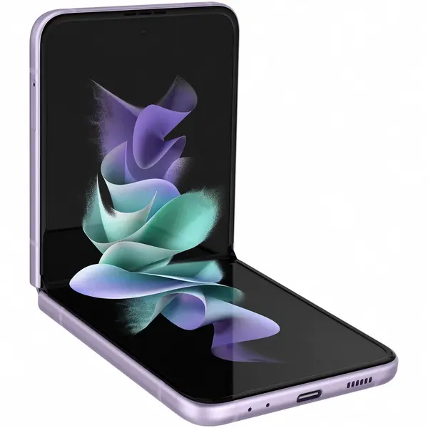 Telefon mobil Samsung Galaxy Z Flip3, 8GB RAM, 256GB, 5G, LAVENDER