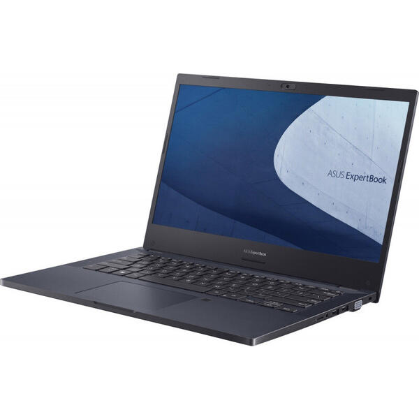 Laptop Asus ExpertBook P2 P2451FA, 14inch, Full HD, Procesor Intel Core i5-10210U, 8GB DDR4, 512GB SSD, GMA UHD, Free DOS, Black