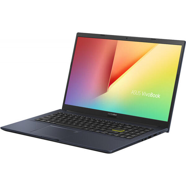 Laptop Asus VivoBook 15 X513EA, 15.6inch, Full HD, Procesor Intel Core i5-1135G7, 8GB DDR4, 512GB SSD, Intel Iris Xe, Endless OS, Bespoke Black