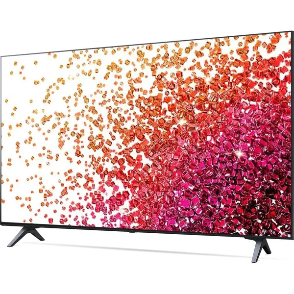 Televizor LG 43NANO753PA, 108 cm, Smart, 4K Ultra HD, LED, Clasa G, Gri inchis