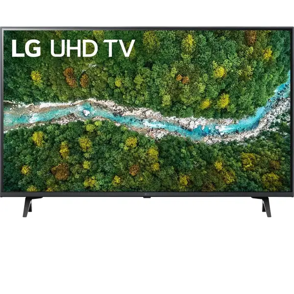 Televizor LG 43UP77003LB, 108 cm, Smart, 4K Ultra HD, LED, Clasa G, Negru