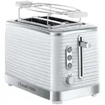 Toaster Russell Hobbs Inspire White 24370-56, 1050 W, 2 felii, Alb/Crom