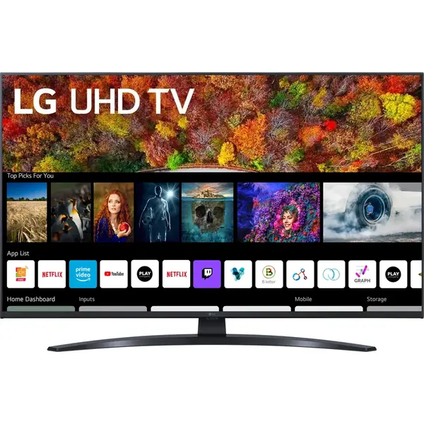 Televizor LG 55UP81003LR, 139 cm, Smart, 4K Ultra HD, LED, Clasa G