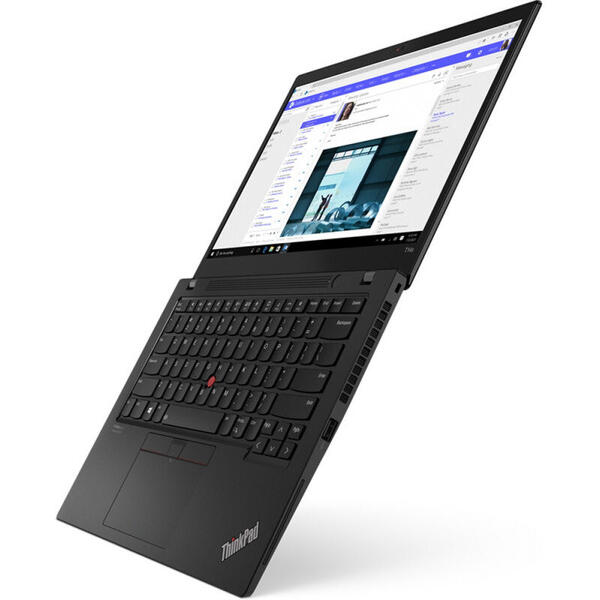Laptop Lenovo ThinkPad T14s Gen 2, Ultra HD IPS, 14inch, Procesor Intel Core i7-1165G7, 16GB DDR4X, 1TB SSD, Intel Iris Xe, 4G LTE, Win 10 Pro, Villi Black