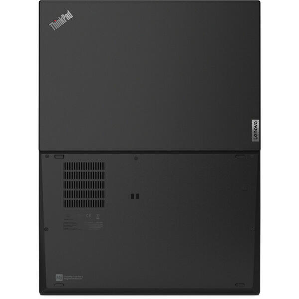 Laptop Lenovo ThinkPad T14s Gen 2, Full HD IPS, 14nch, Procesor Intel Core i5-1135G7, 16GB DDR4X, 512GB SSD, Intel Iris Xe, Win 10 Pro, Villi Black