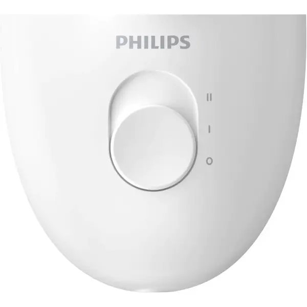 Epilator Philips Satinelle Essential, BRE225/00, 2 viteze, Alb/Mov