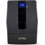 UPS nJoy Horus Plus 1000, 1000VA/600W, LCD cu ecran...