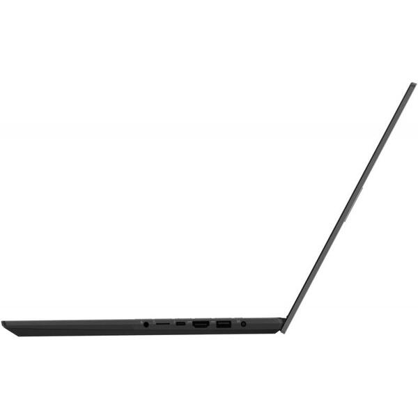 Laptop Asus VivoBook Pro 16X OLED N7600PC, 16 inch, WQUXGA, Procesor Intel Core i7-11370H, 16GB DDR4, 1TB SSD, GeForce RTX 3050 4GB, Win 11 Pro, Comet Grey