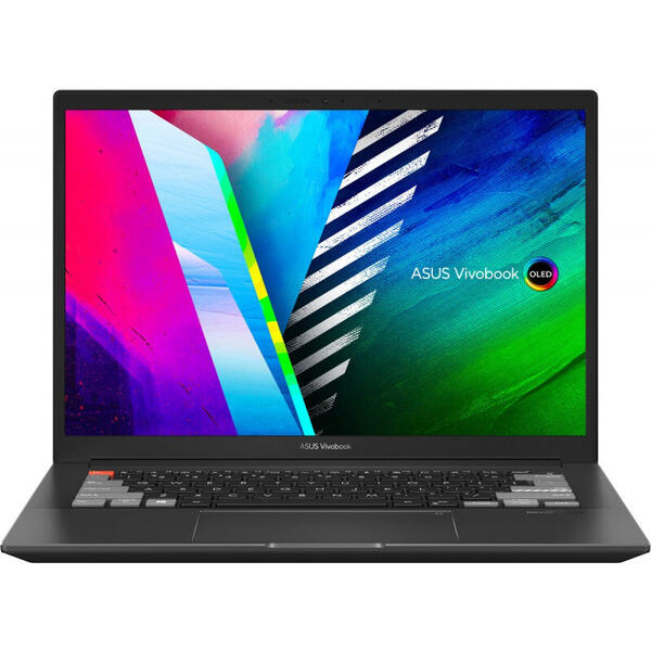 Laptop Asus Vivobook Pro 14X OLED N7400PC, 14 inch, 2.8K 90Hz, Procesor Intel Core i5-11300H, 16GB DDR4, 512GB + 32GB Intel Optane, GeForce RTX 3050 4GB, No OS, Comet Grey