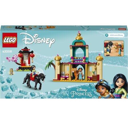 Disney Princess Aventura lui Jasmine si Mulan 43208, 5 ani+, 176 piese