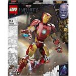  Lego Super Heroes Figurina Iron Man 76206, 9 ani+, 381 piese