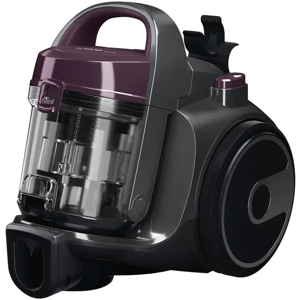 Aspirator Bosch 3A BGC05AAA1, Fara sac, 700W, 1.5 l, Filtru igienic PureAir, Easy Clean, Negru/Mov