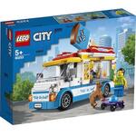  Lego Great Vehicles Furgoneta cu inghetata 60253, 5 ani+, 200 piese