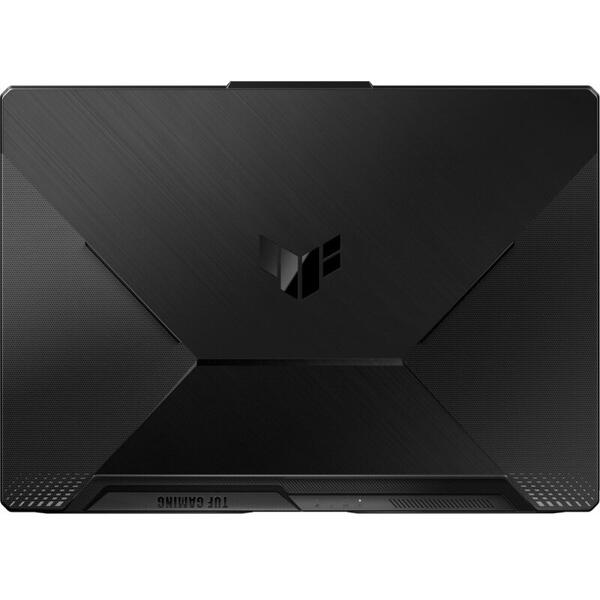 Laptop Asus TUF F15 FX506HC, Gaming 15.6 inch, Full HD 144Hz, Procesor Intel Core i7-11800H, 16GB DDR4, 512GB SSD, GeForce RTX 3050 4GB, No OS, Graphite Black