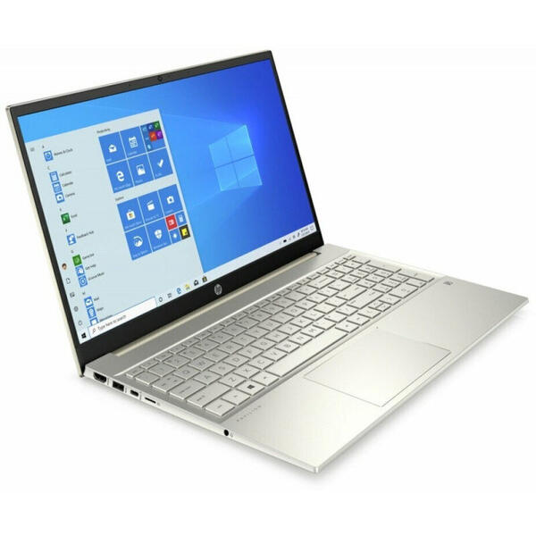 Laptop HP Pavilion 15-eg0022nq, 15.6 inch, Full HD IPS, Procesor Intel Core i5-1135G7, 16GB DDR4, 512GB SSD, GeForce MX350 2GB, Win 10 Home, Warm Gold
