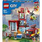  Lego Remiza de pompieri 60320, 6 ani+, 540 piese