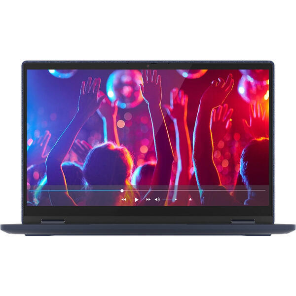 Laptop Lenovo Yoga 6 13ALC6, 13.3 inch, Full HD IPS Touch, Procesor AMD Ryzen 7 5700U, 16GB DDR4, 1TB SSD, Radeon, Win 10 Home, Abyss Blue
