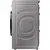 Masina de spalat rufe Samsung WW80T304MBS/LE, Slim 8 kg, 1400 RPM, Clasa D, Smart Check, Drum Clean, Motor Digital Inverter, Argintiu