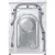 Masina de spalat rufe Samsung WW90T554DAW, 9 kg, 1400 RPM, Clasa A, Add Wash, AI Control, Steam, Eco Bubble, Drum Clean, Motor Digital Inverter, Wifi, Alb