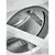 Masina de spalat rufe Whirlpool frontala incorporabila BIWMWG71483EEUN, 7 kg, 1400 rpm, Clasa D,Tehnologia al 6-lea Simt, Motor Inverter, Display digital, Alb