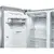 Side by side Bosch KAG93AIEP, 560 l, Clasa E, NoFrost, VitaFresh, SuperCooling, FreshSense, MultiAirflow, H 179 cm, Inox Antiamprenta