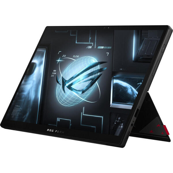Laptop Asus ROG Flow Z13 GZ301ZE, Gaming, 13.4 inch, WQUXGA Touch, Procesor Intel Core i9-12900H, 16GB DDR5, 1TB SSD, GeForce RTX 3050 Ti 4GB, Win 11 Home, Black