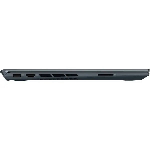 Laptop Asus UM5500QE-KY204X, ZenBook Pro 15 OLED cu procesor AMD Ryzen 7 5800H, 15.6", Full HD, 16GB, 1TB SSD, NVIDIA GeForce RTX 3050 Ti, Windows 11 Pro, Pine Grey