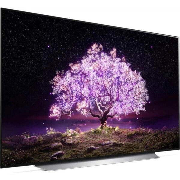 Televizor LG OLED77C12LA, 195 cm, Smart, 4K Ultra HD, OLED, Clasa G
