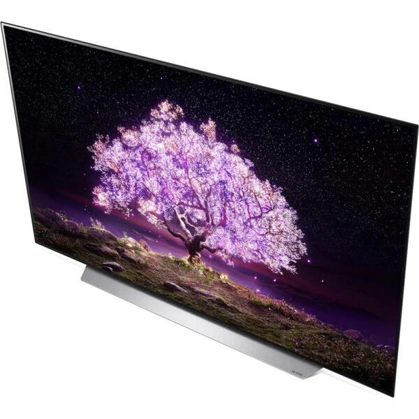 Televizor LG OLED77C12LA, 195 cm, Smart, 4K Ultra HD, OLED, Clasa G