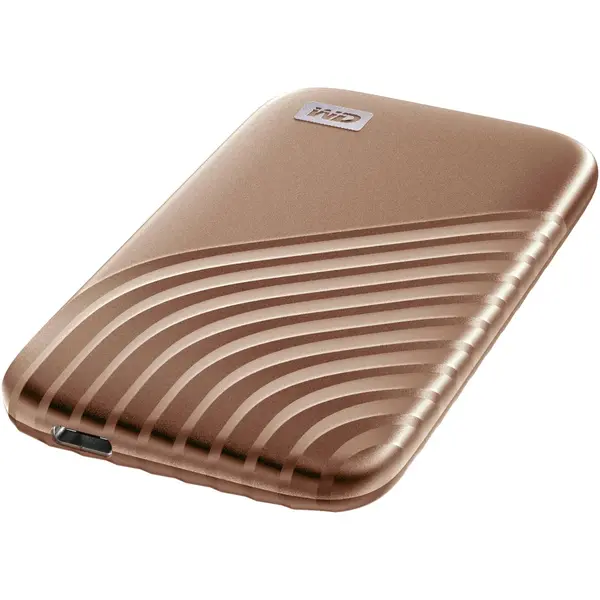 Hard Disk extern WDBAGF0020BGD-WESN, 2TB, 2.5", USB 3.2, Read speed: up to 1050MB/s, Gold