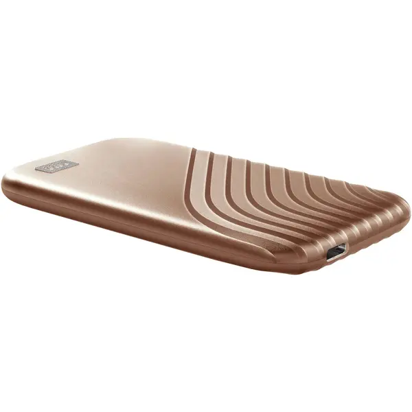 Hard Disk extern WDBAGF0020BGD-WESN, 2TB, 2.5", USB 3.2, Read speed: up to 1050MB/s, Gold