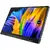 Laptop Asus Zenbook 14 Flip OLED UP5401EA-KN107X cu procesor Intel Core i7-1165G7, 14", 2.8K, 16GB, 512GB SSD, Intel Iris X Graphics, Windows 11 Pro, Pine Grey