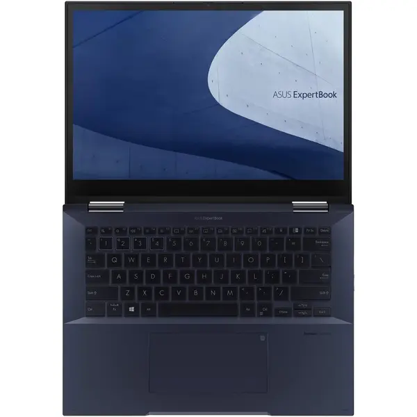 Laptop Asus 2 in 1 ExpertBook B7 Flip B7402FEA -L90641X cu procesor Intel Core i7-1195G7, 14", WQXGA, 16GB, 1TB SSD, Intel Iris Xe Graphics, Windows 11 Pro , Star Black