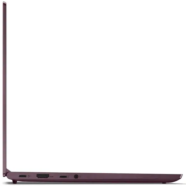 Laptop Lenovo 82A300BKRM ultraportabil Yoga Slim 7 14ITL05 cu procesor Intel Core i5-1135G7 pana la 4.20 GHz, 14", Full HD, IPS, 8GB, 512GB SSD, Intel Iris Xe Graphics, Windows 10 Home, Orchid