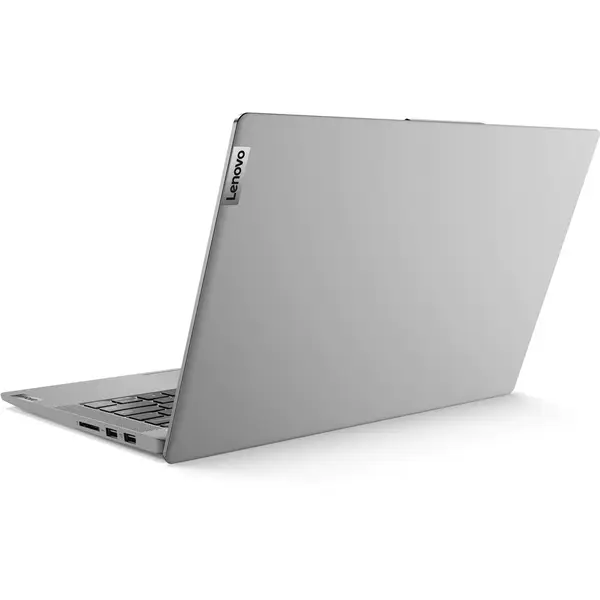 Laptop Lenovo 82FE00R1RM ultraportabil IdeaPad 5 14ITL05 cu procesor Intel Core i5-1135G7, 14", Full HD, 8GB, 512GB SSD, Intel Iris Xe Graphics, No OS, Platinum Grey