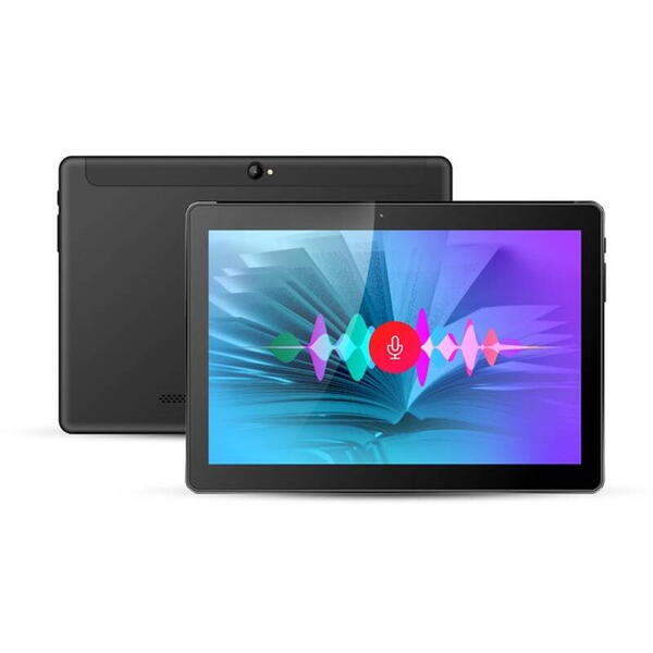 Tableta Allview Viva H1003 LTE, 10.1 inch Multi-touch, Cortex A53 1.5GHz Quad Core, 2GB RAM, 16GB flash, Wi-Fi, Bluetooth, GPS, 4G, Android 10, Black
