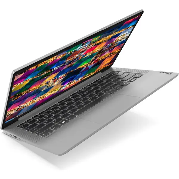 Laptop Lenovo 82FE00R5RM Ultrabook 14'' IdeaPad 5 14ITL05, FHD IPS, Procesor Intel Core i7-1165G7 (12M Cache, up to 4.70 GHz, with IPU), 16GB DDR4, 512GB SSD, Intel Iris Xe, No OS, Platinum Grey