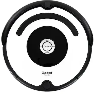 Aspirator ROOMBA 675 iRobot, Wi-Fi Connected, iRobot HOME, Argintiu/Negru