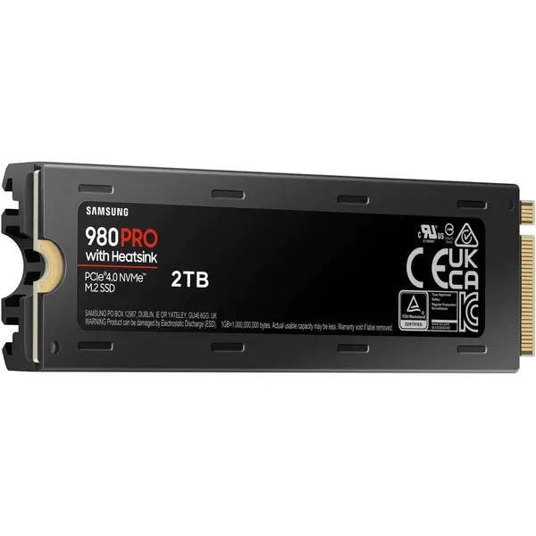 SSD Samsung MZ-V8P2T0CW 980 PRO Heatsink Gen.4, 2TB, NVMe, M.2
