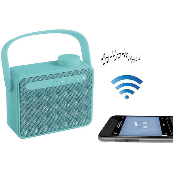 Boxa portabila DomoClip, radio compatibil Bluetooth TES142B BLUETOOTH