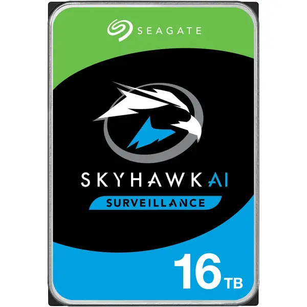 Hard Disk Seagate SkyHawk AI, 16TB, 256MB cache, SATA III ST16000VE002