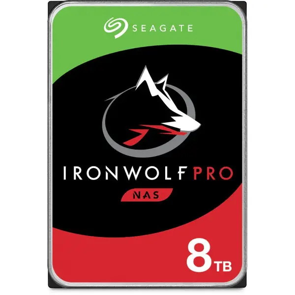 Hard Disk Seagate IronWolf Pro NAS 8TB, 7200rpm, 256MB cache, SATA-III, ST8000NE001