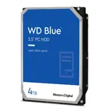 Hard Disk WD intern, 3.5", 4TB, BLUE, SATA3, IntelliPower (5400rpm), 64MB, adv. format (AF) WD40EZAZ