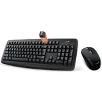 Tastatura Genius Kit Smart KM-8100 + mouse, Genius KM-8100, Wireless, USB, Negru, G-31340004400