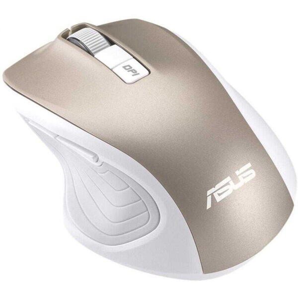 Mouse Asus wireless MW202, Optic, 4000dpi, Auriu