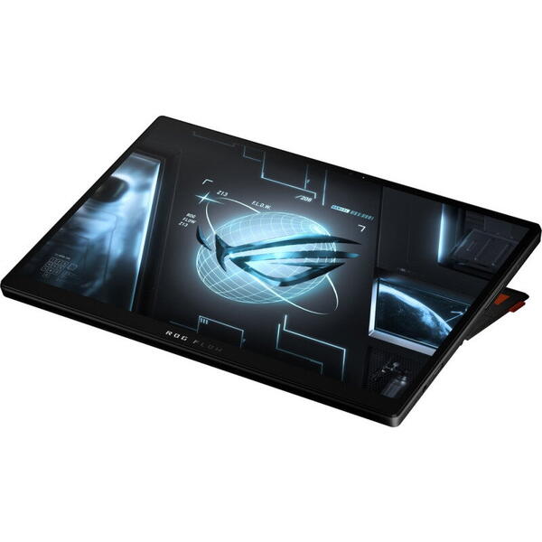 Laptop Asus GZ301ZE-LC178W, Gaming 13.4'' ROG Flow Z13 GZ301ZE, UHD+ Touch, Procesor Intel Core i9-12900H (24M Cache, up to 5.00 GHz), 16GB DDR5, 1TB SSD, GeForce RTX 3050 Ti 4GB, Win 11 Home, Black include ROG XG Mobile (GC31S with NVIDIA GeForce RTX 3080)